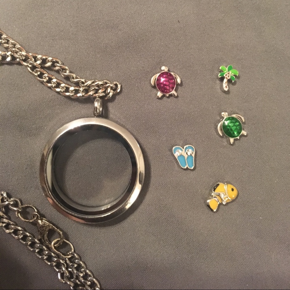 🌞🌊Beach Life Living Locket Charms-3 for $10-New!